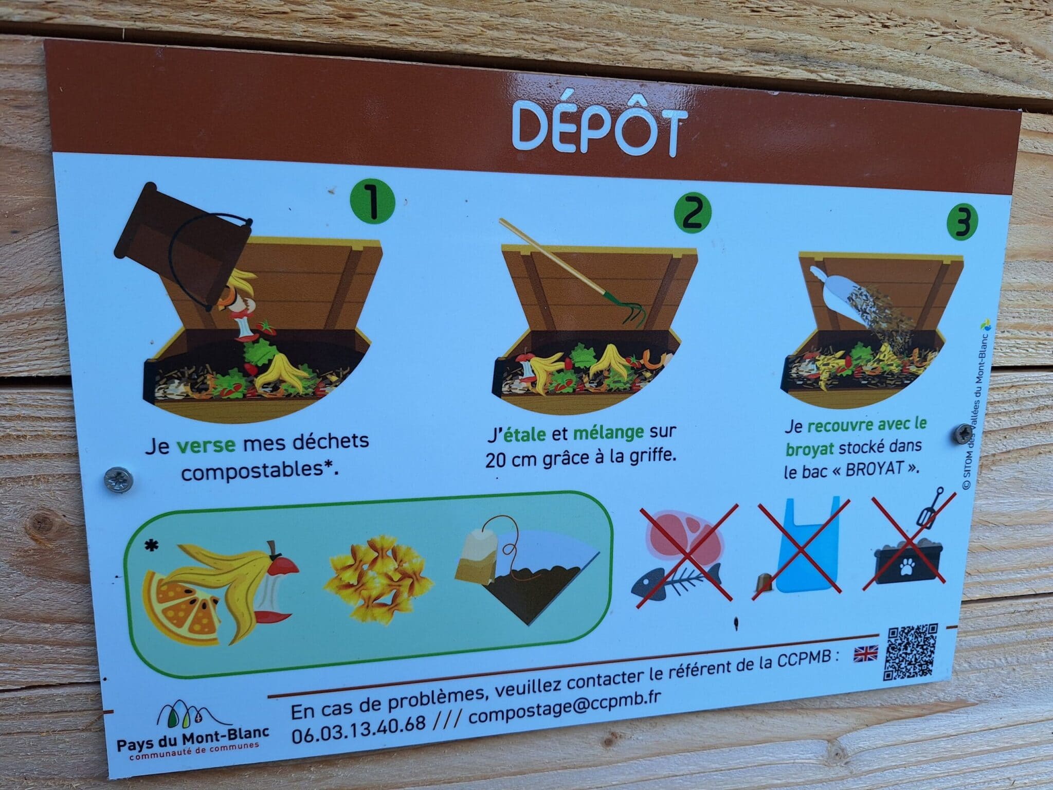 compostage pays du mont-blanc compost biodéchets