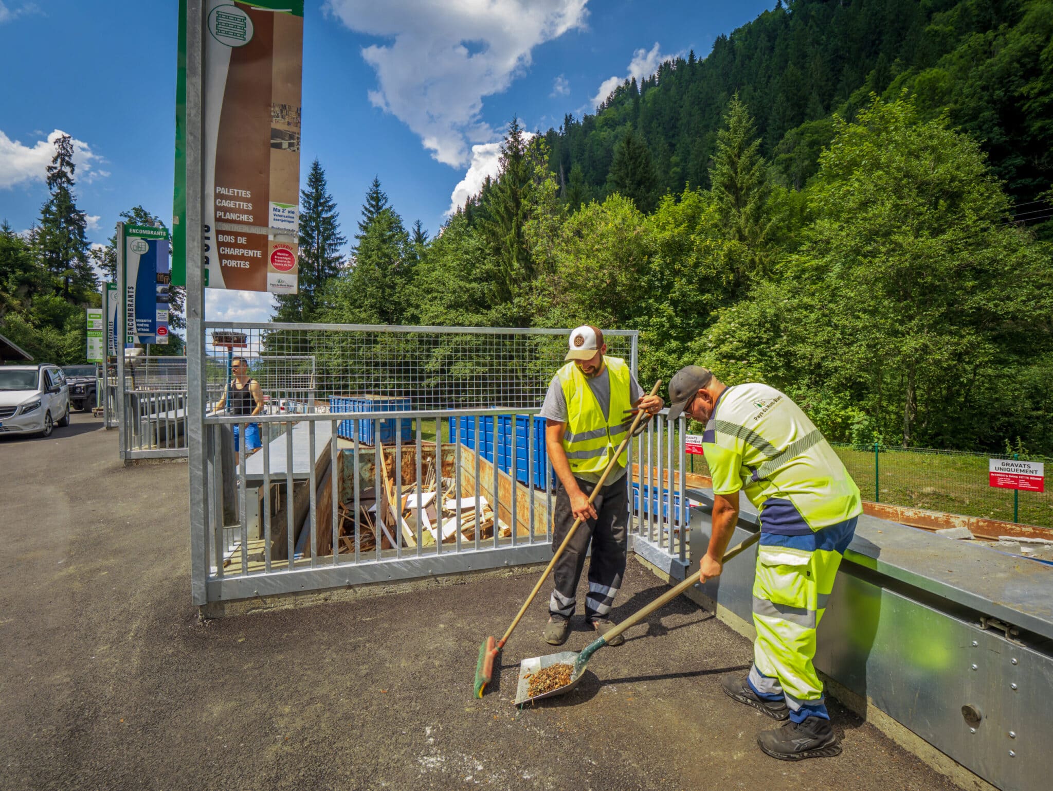 déchèterie pays du mont-blanc déchets donnerie réemploi