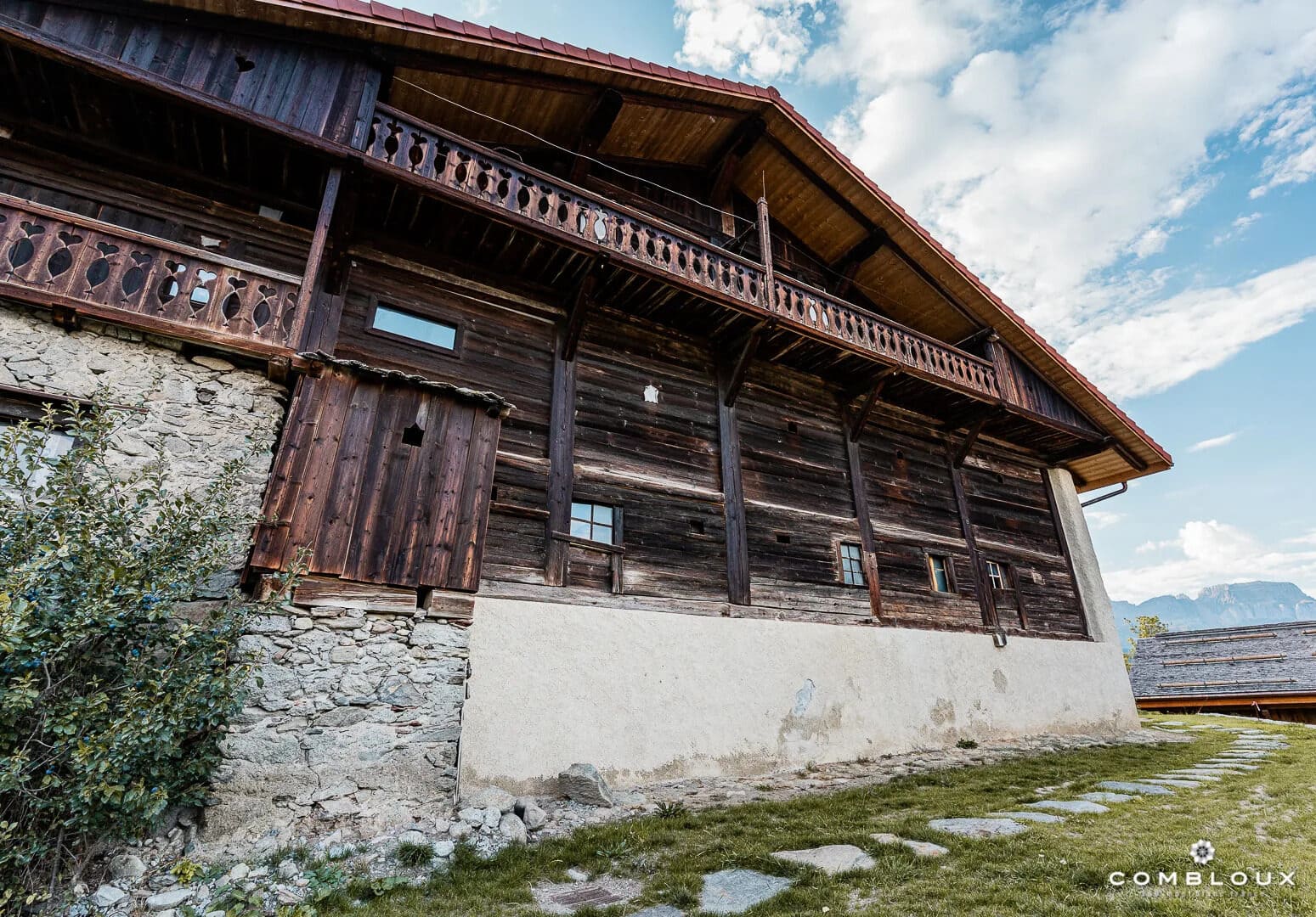 Combloux, ferme à Isidor, patrimoine, culture, chalet, architecture