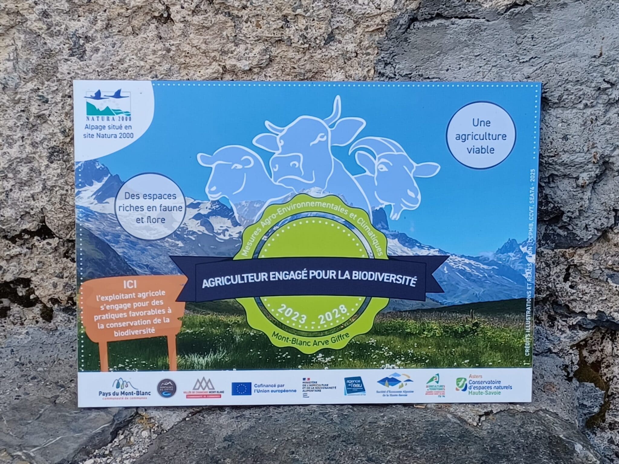 formation agriculture PAEC MAEC pays du mont-blanc alpage agriculteurs protection environnement