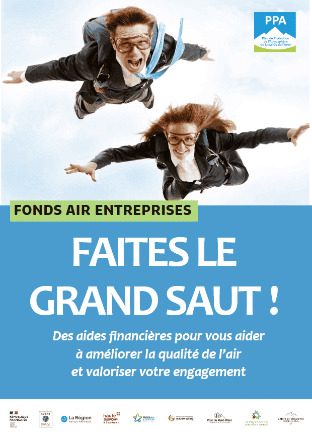 fonds air entreprises pays du mont-blanc plan protection atmosphere