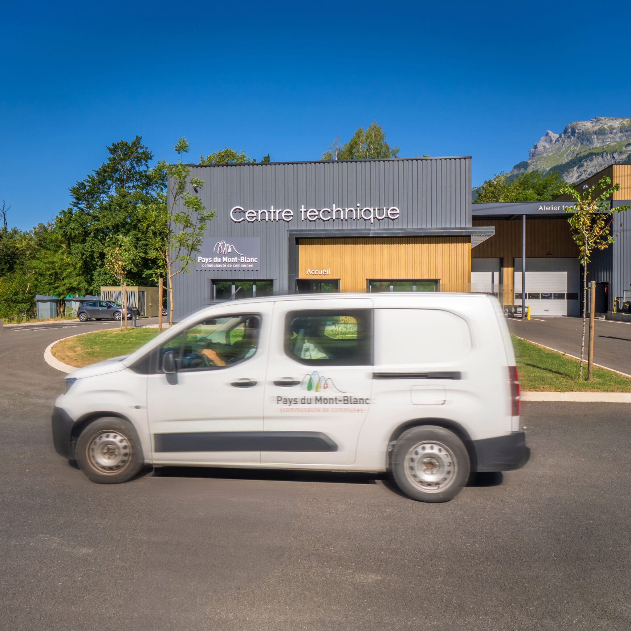 centre technique pays du mont-blanc déchets collecte dechèterie agents